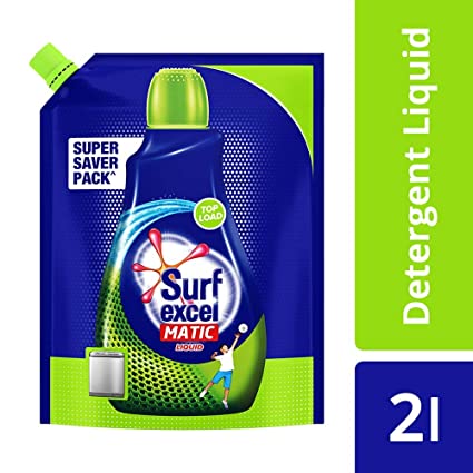Surf Excel Matic Top Load Liquid Detergent (Pouch)